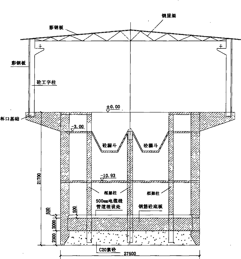 Treatment method for hanging sinking stop due to expansive soil in well sinking