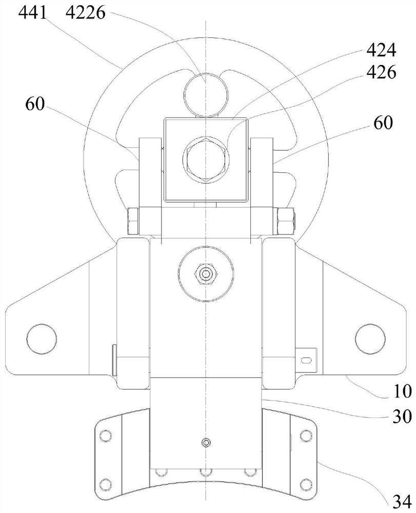 Chain tightening device