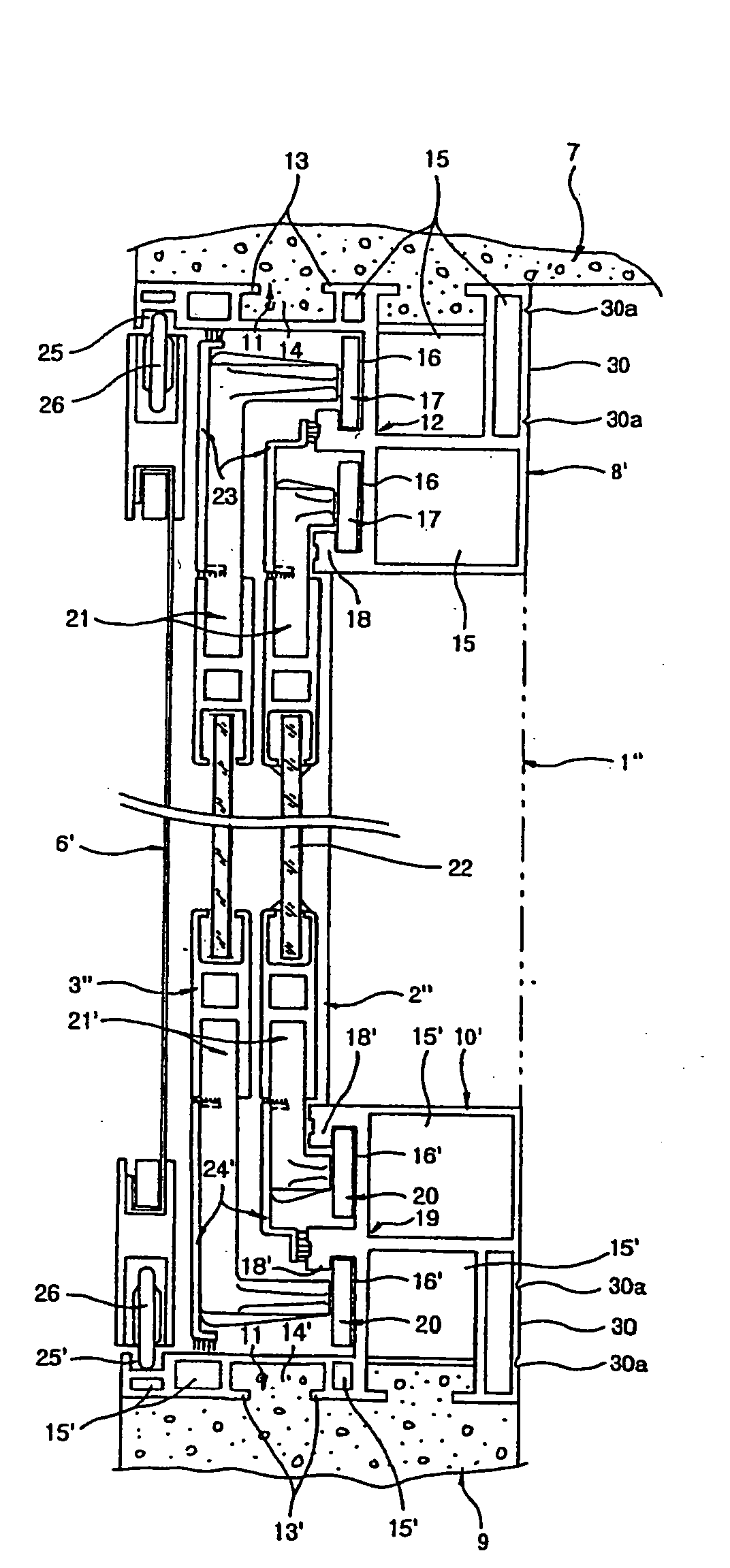 Window and window frame structure thereof