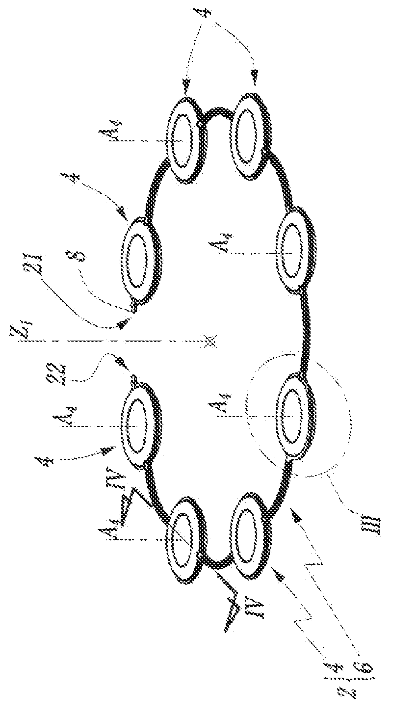 Pad-type thrust bearing and rotary machine comprising such a thrust bearing