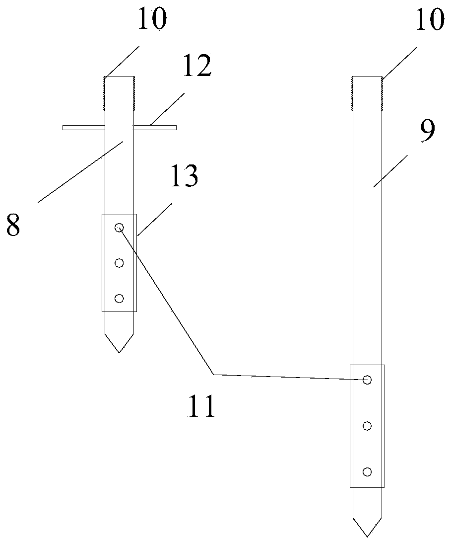 Construction method for reinforcing base course and roadbed of disease road through single-hole compound grouting