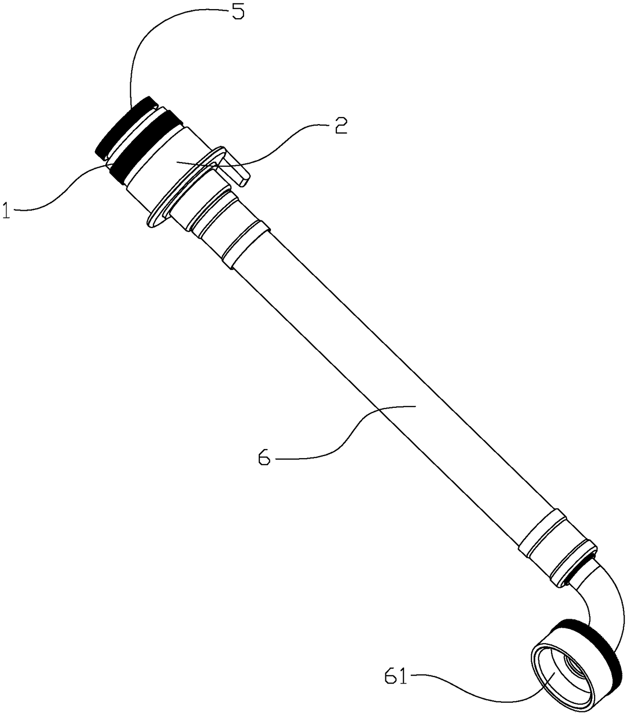 Anti-falling water-stop converter