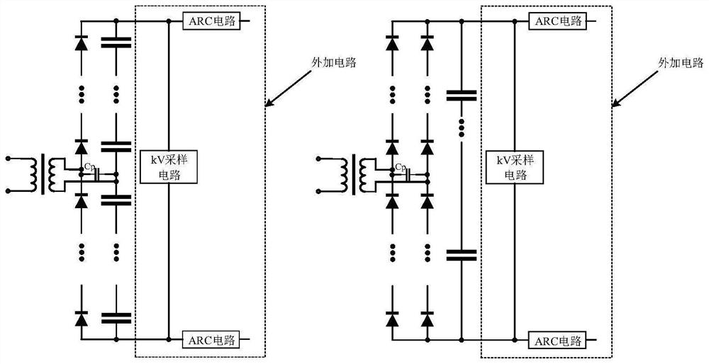 Rectification voltage-multiplying assembly and X-ray high-voltage generator