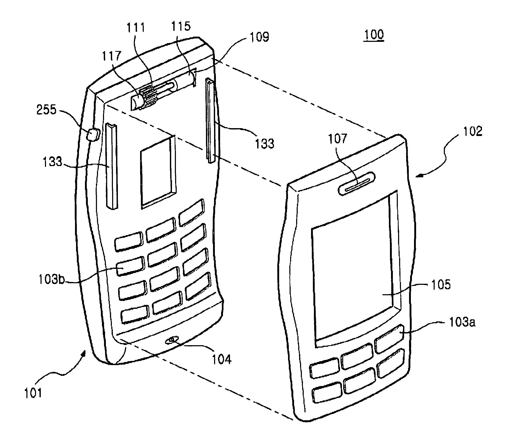 Sliding-type portable wireless terminal and method for controlling sliding movement in the same