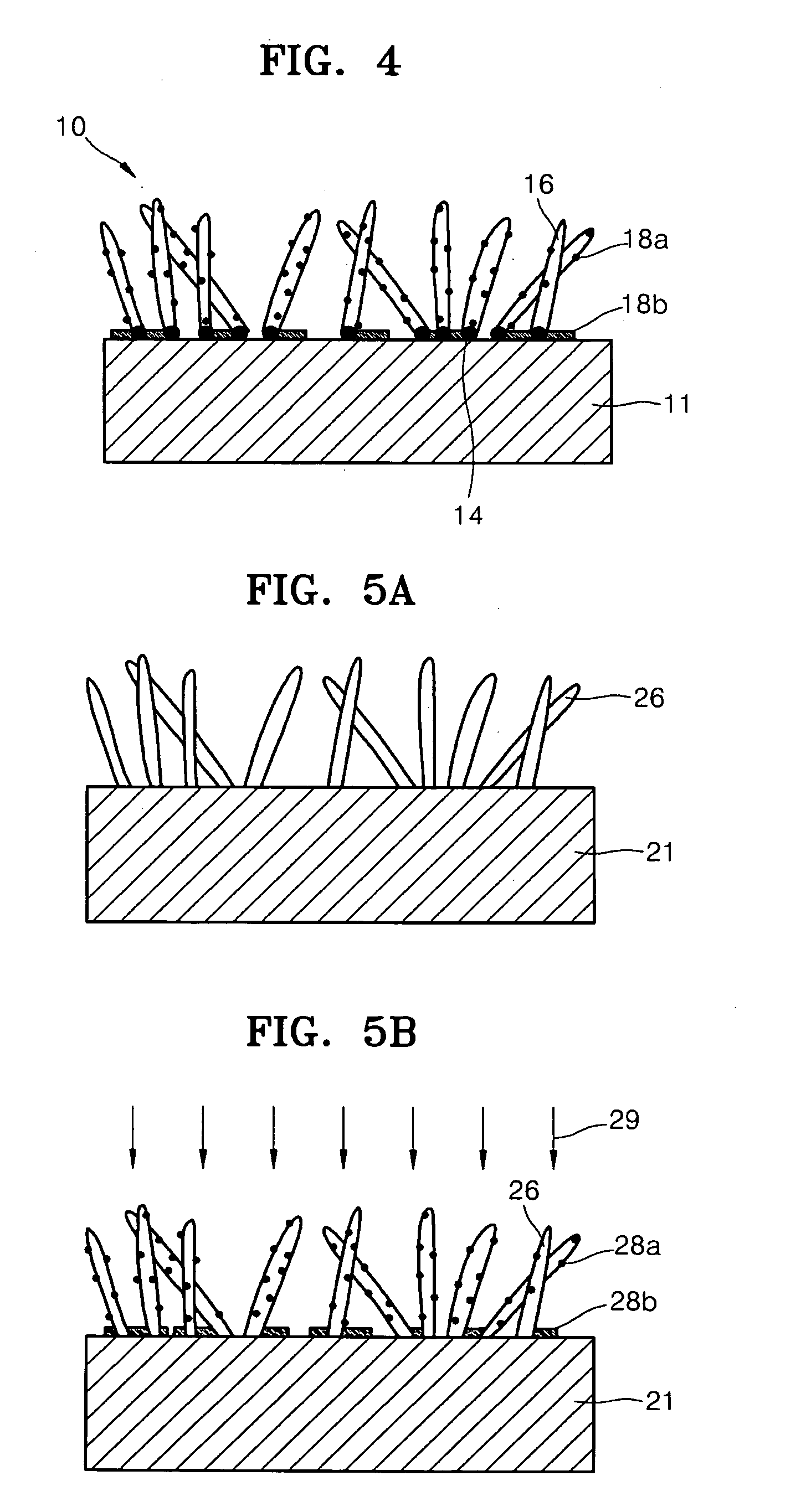 Field emission electrode, method of manufacturing the same, and field emission device comprising the same