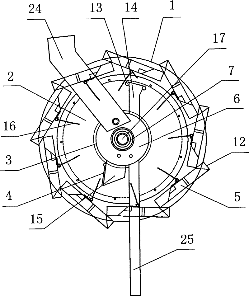Particle separate device