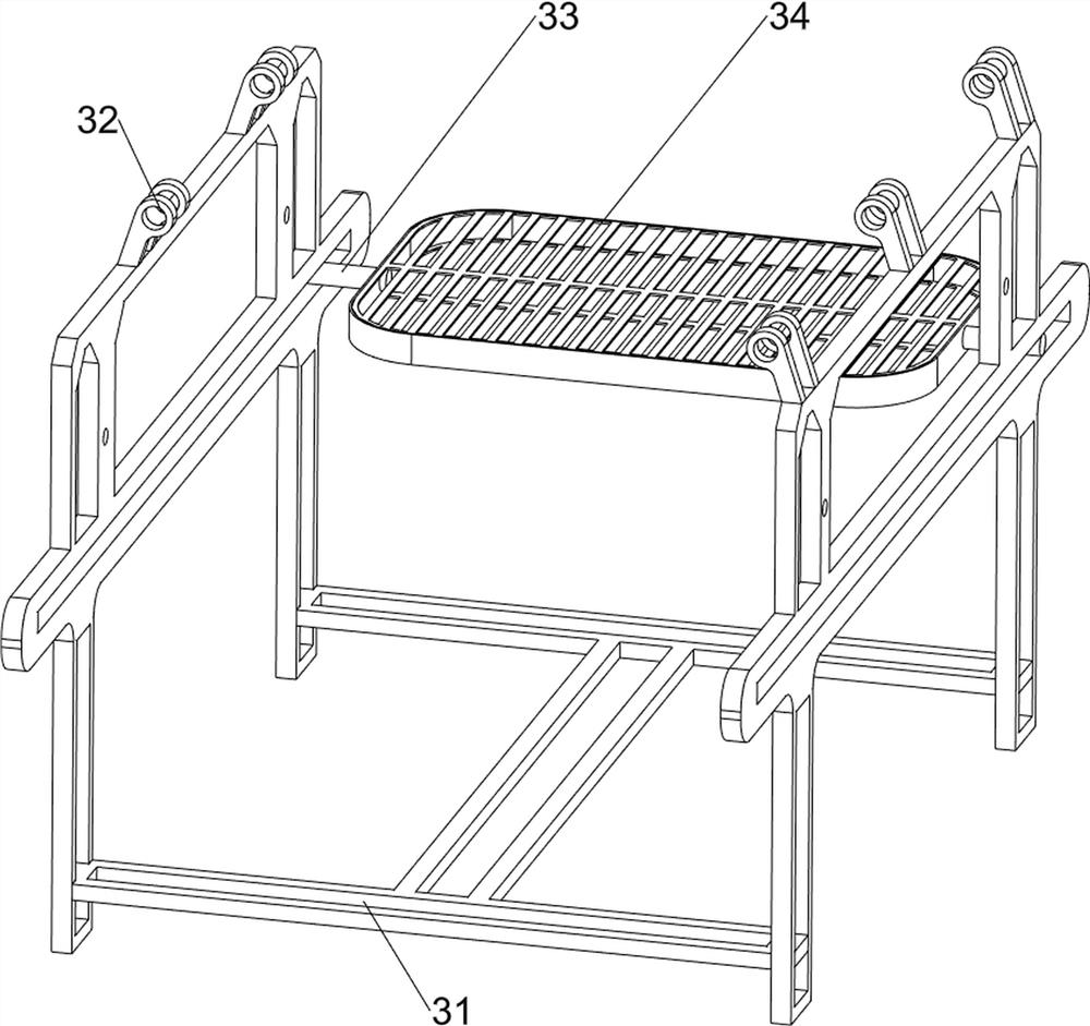 Surgical tool cleaning device for gastrointestinal surgery in hospital