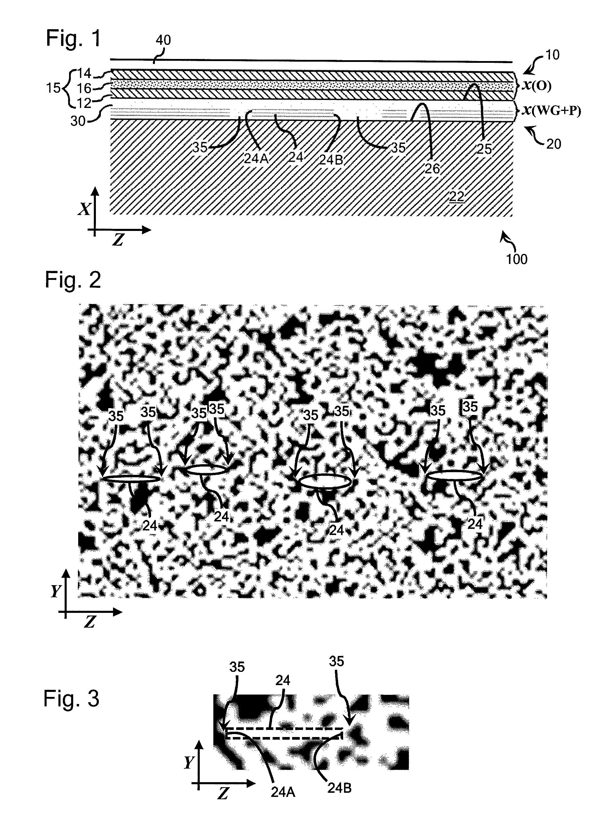 OLEDs comprising light extraction substructures and display devices incorporating the same