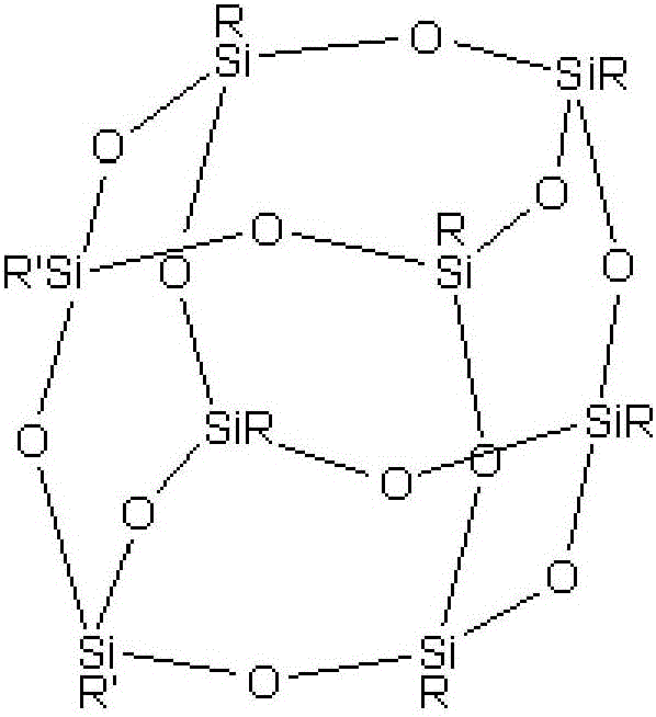 A kind of poss/pa6 composite material and preparation method thereof