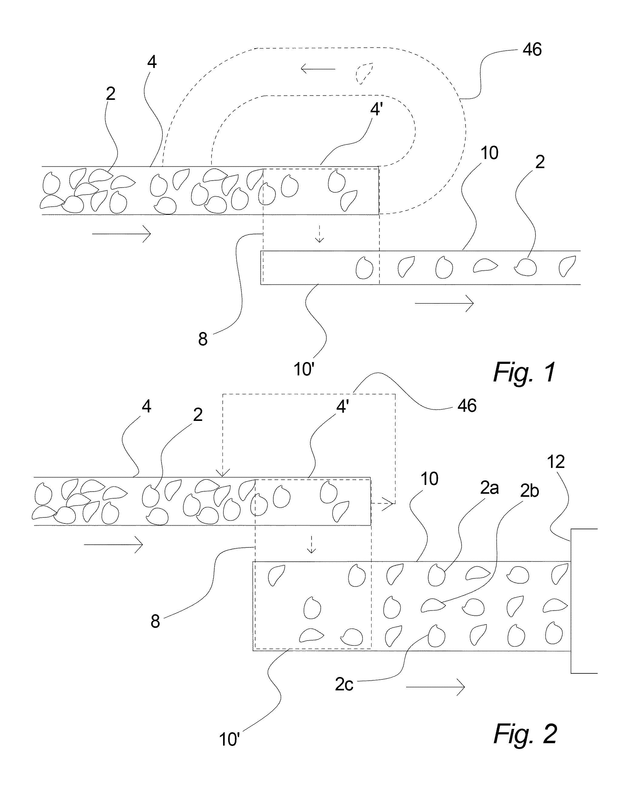 Method and a system for transferring of items
