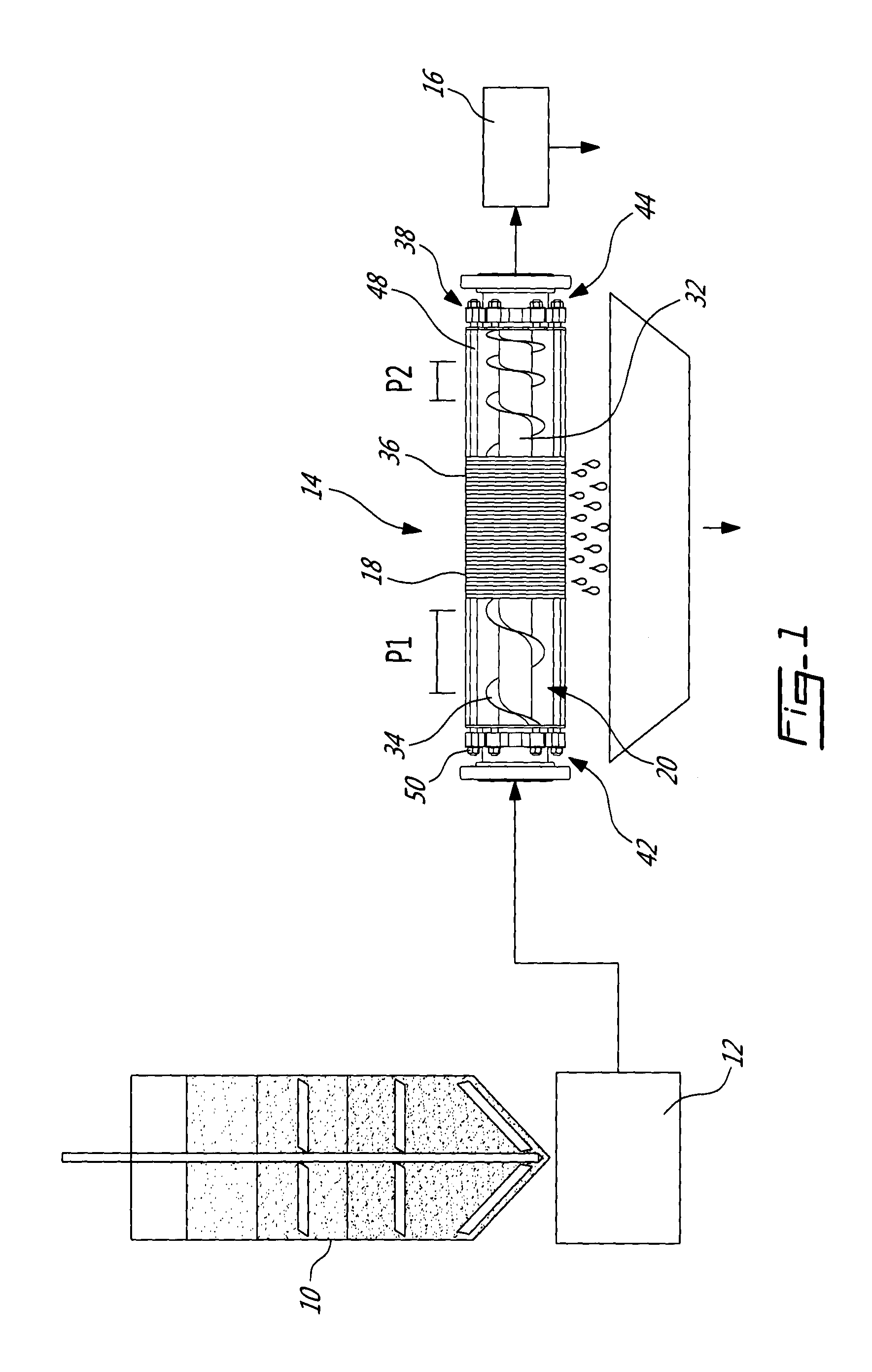 Screw Press with Filter Plates