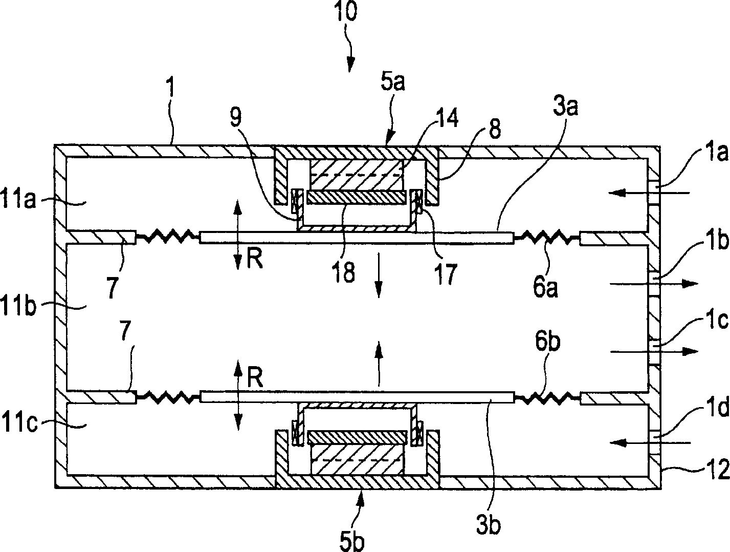 Jet generator and electronic device