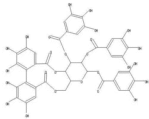 Preparation method of eugeniin