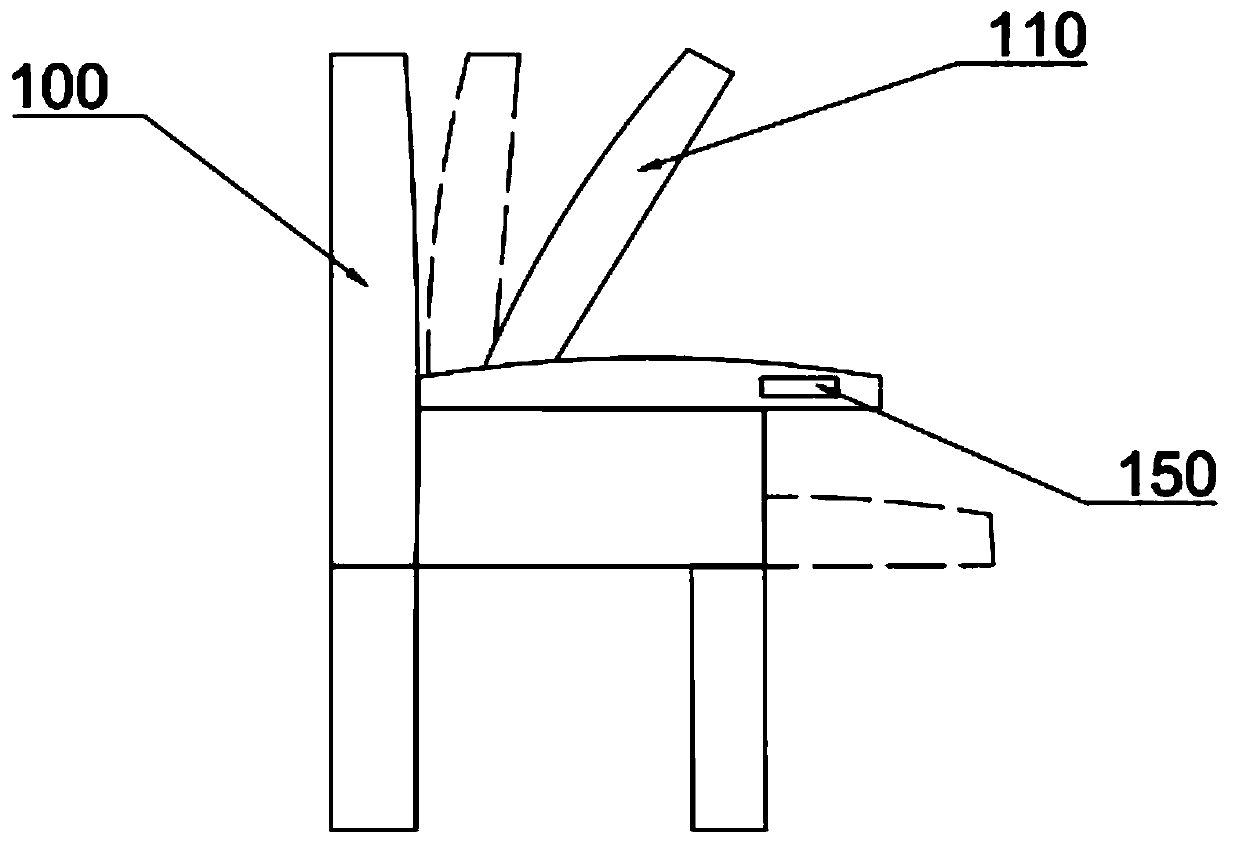 Self-locking seat with identity recognition function and use method of self-locking seat