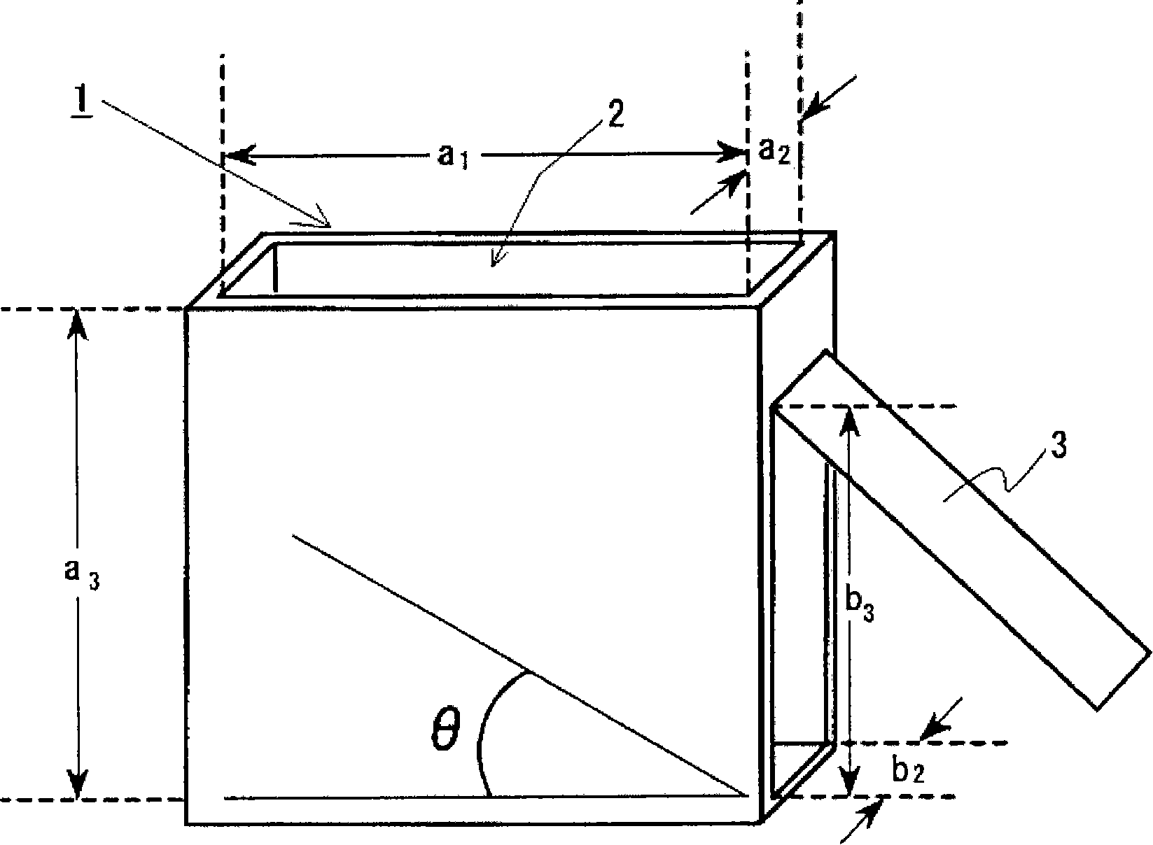Aldehyde collector and manufacturing method of woody panel using it