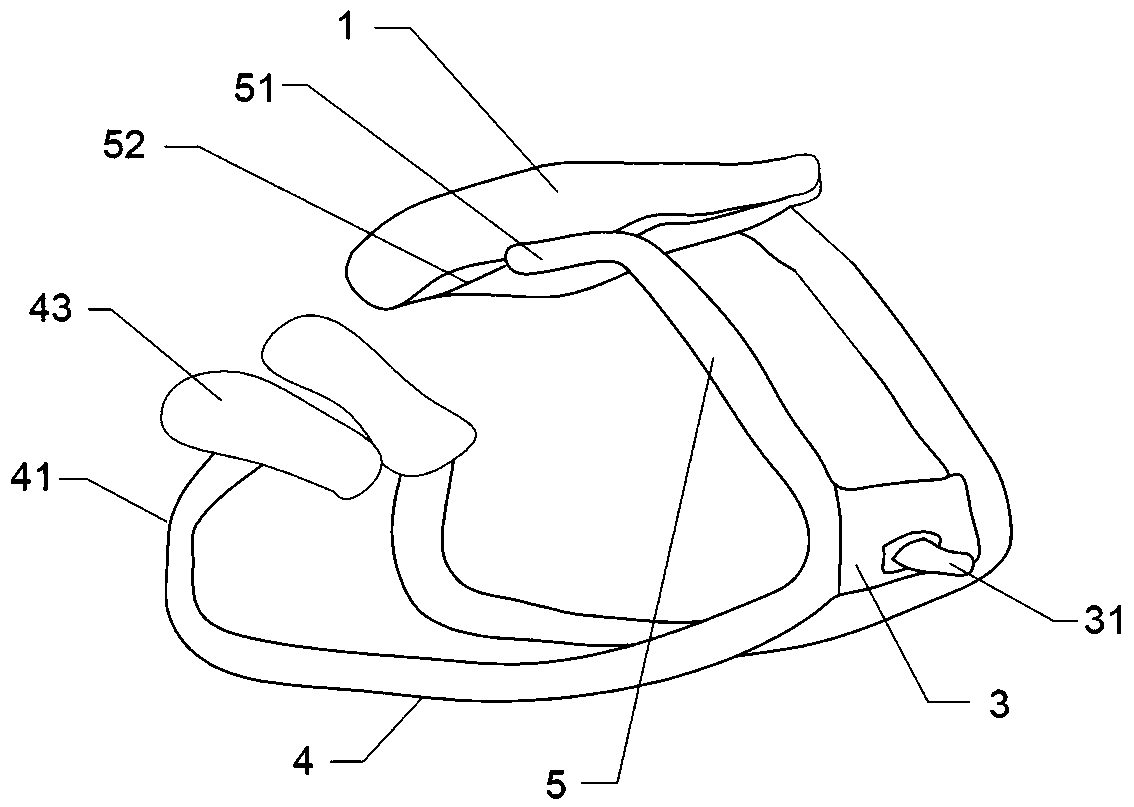 Office chair structure for facilitating straightening of back