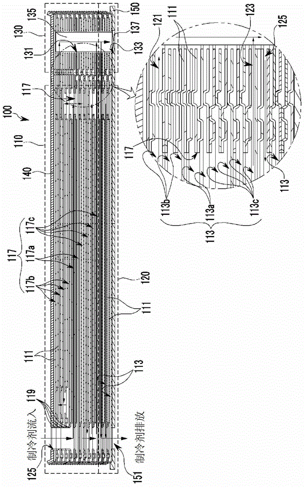 Condenser for vehicle