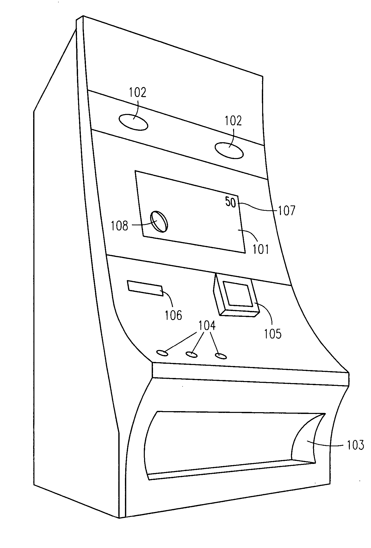 Gaming device with directional audio cues