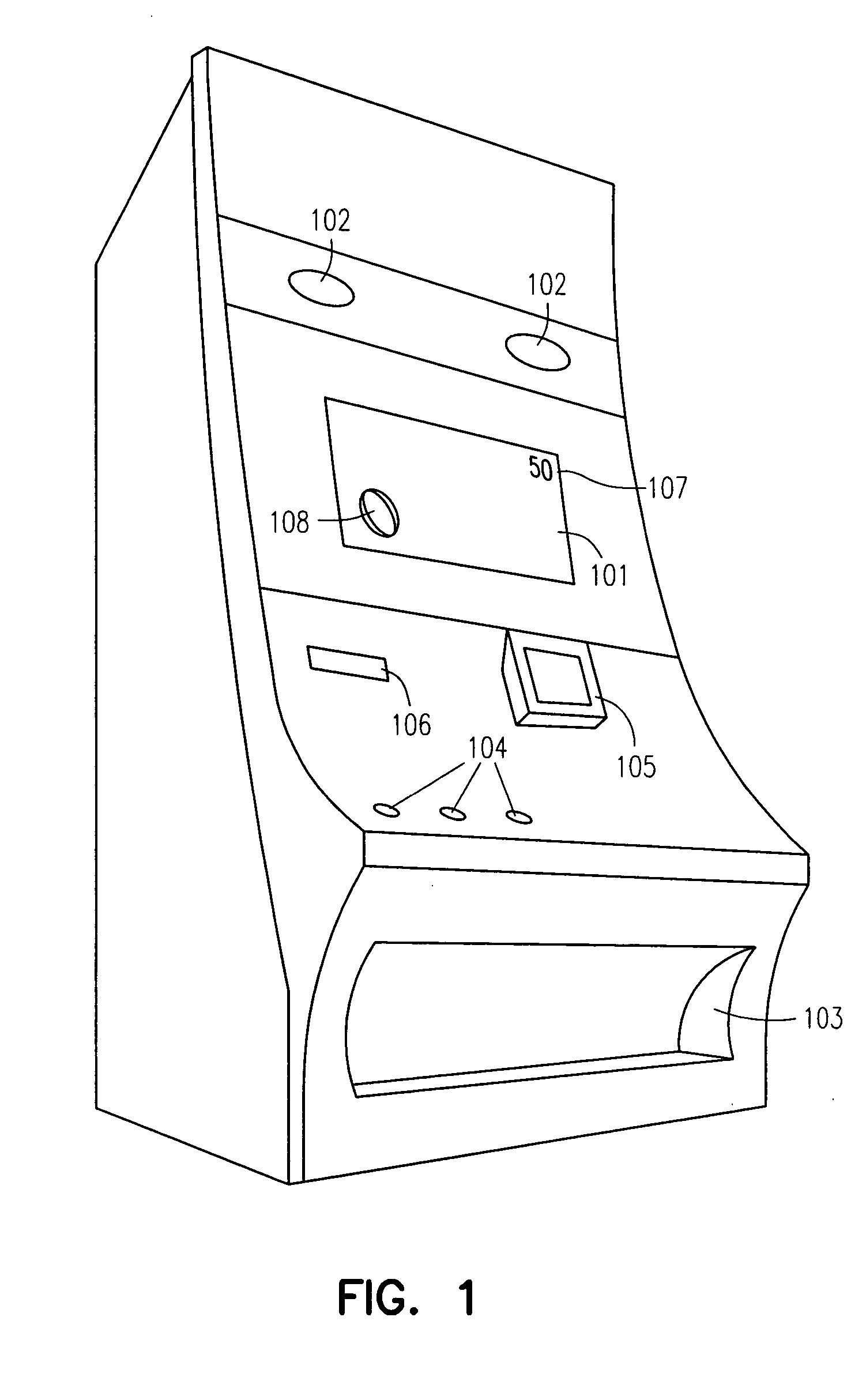 Gaming device with directional audio cues