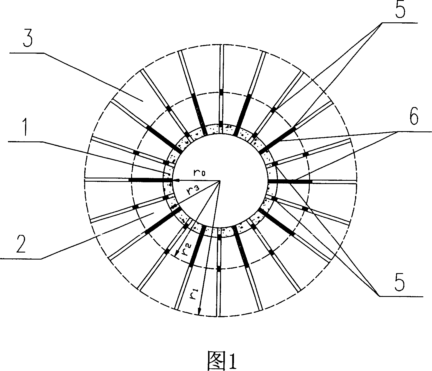 Multilayer enclosing-rock cement-grouting consolidation ring tunnel bearing structure and its construction method