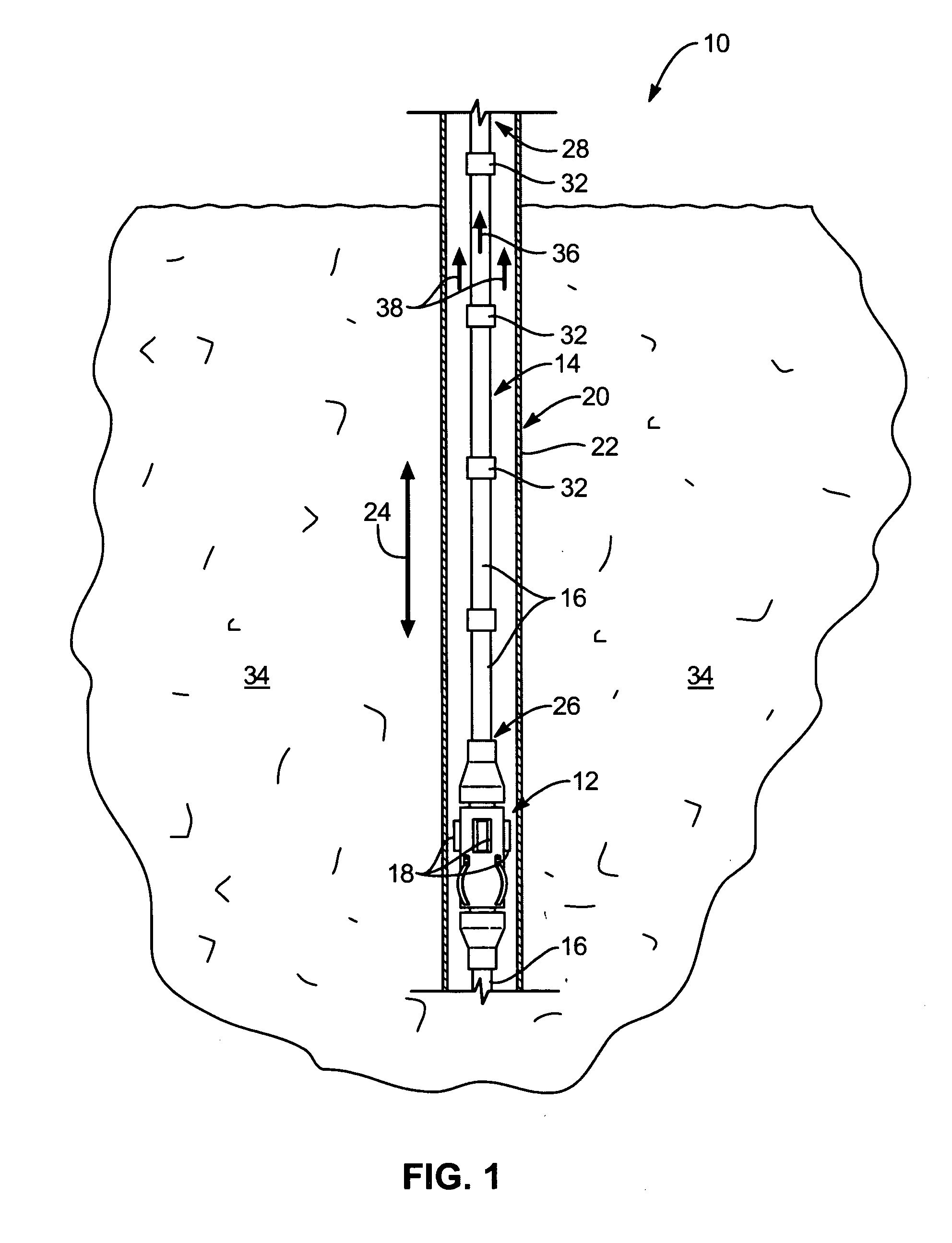 Hydrodynamic, down-hole anchor