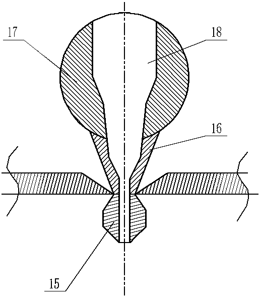 Impact-prevention pressure relief drill rod self-rotation joint