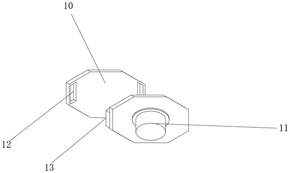 Manual centering chain rod mechanism for automobile checking fixture