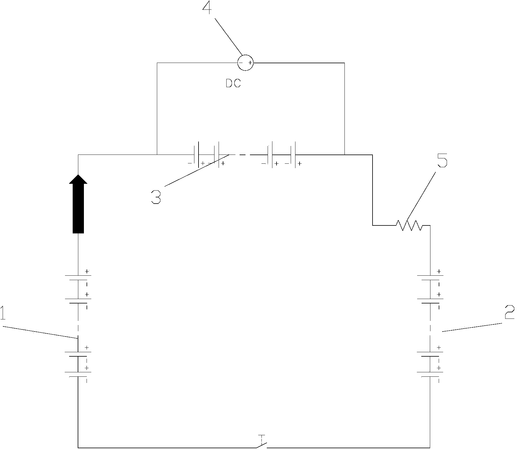 Charging and discharging method of battery pack