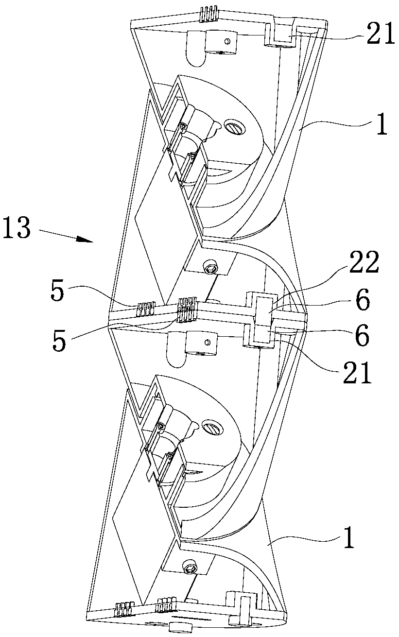 Outer-limb robot module unit and modular reconfigurable outer-limb robot