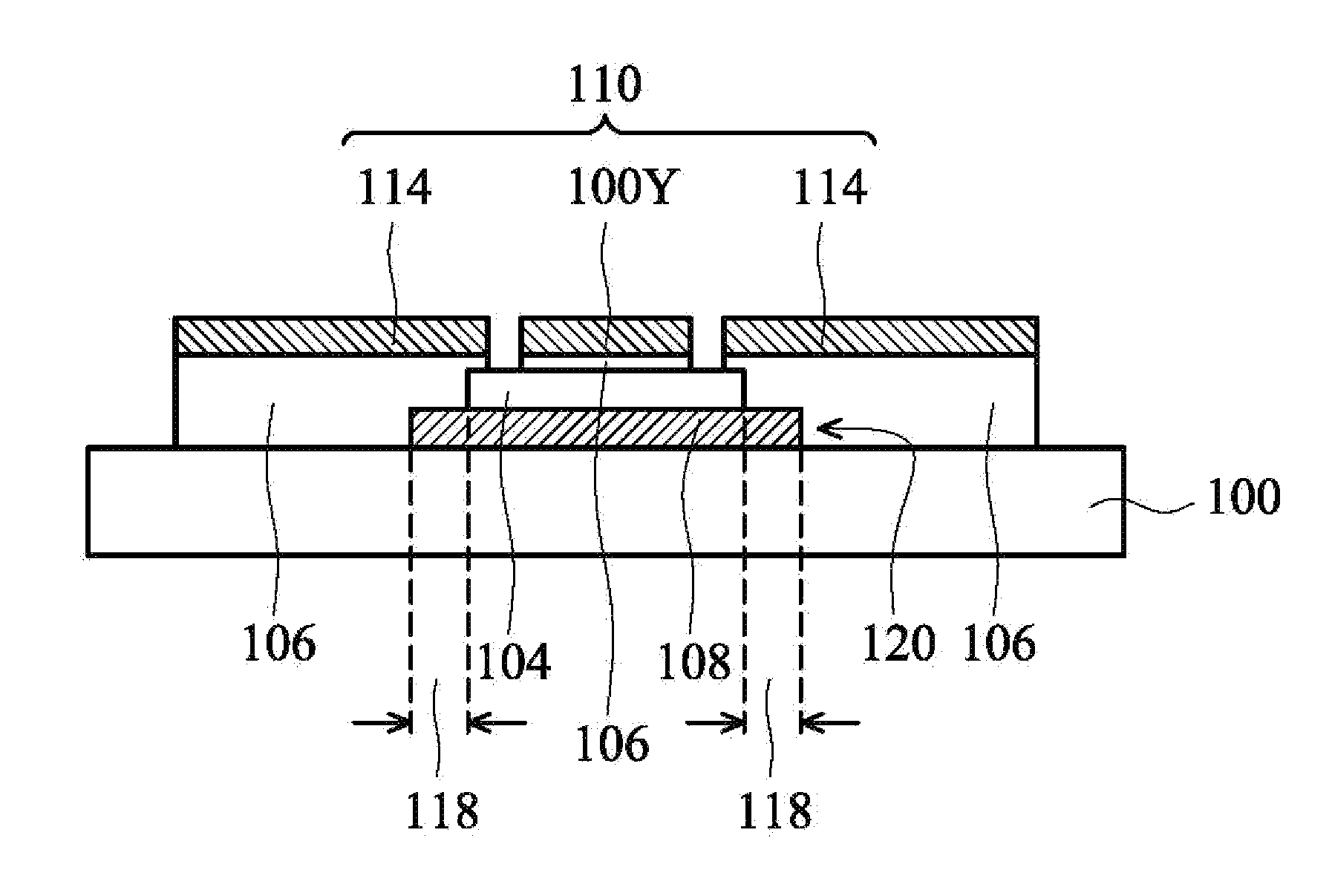 Touch-sensor structures and methods of forming the same