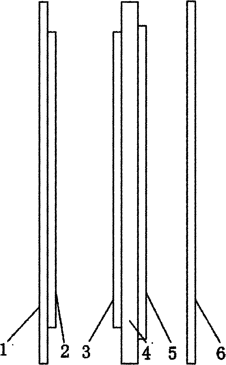 Scratch-resistant color screen protective film and manufacturing method thereof