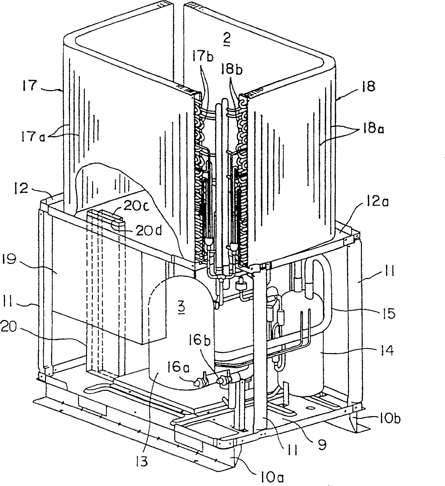 Outdoor device of air-conditioner