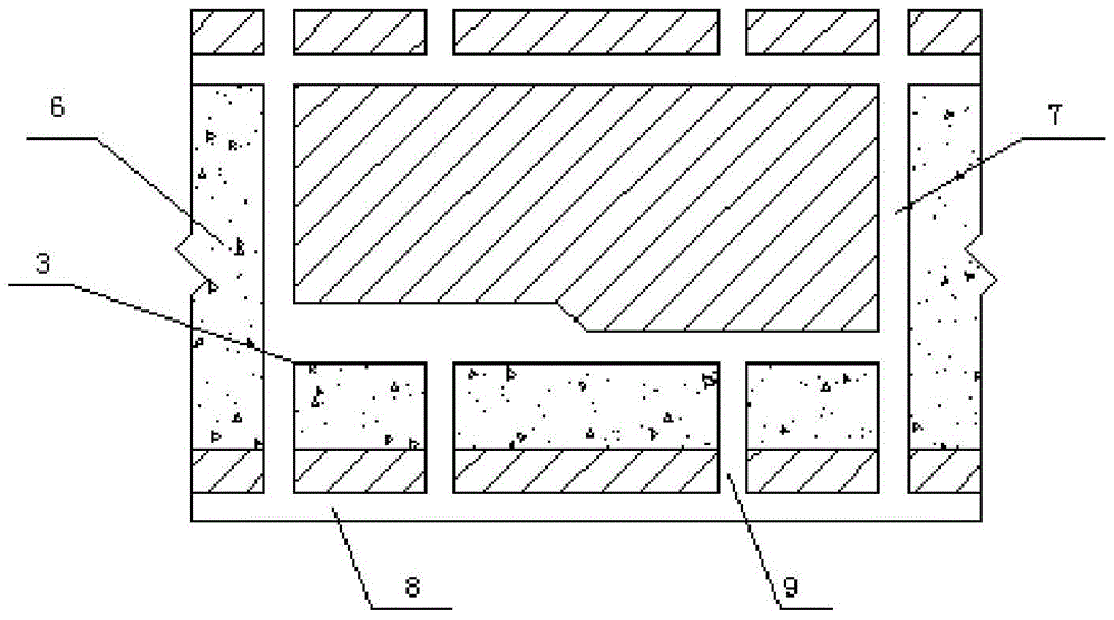 Presplitting type wall cutting and filling stoping method for thin ore vein