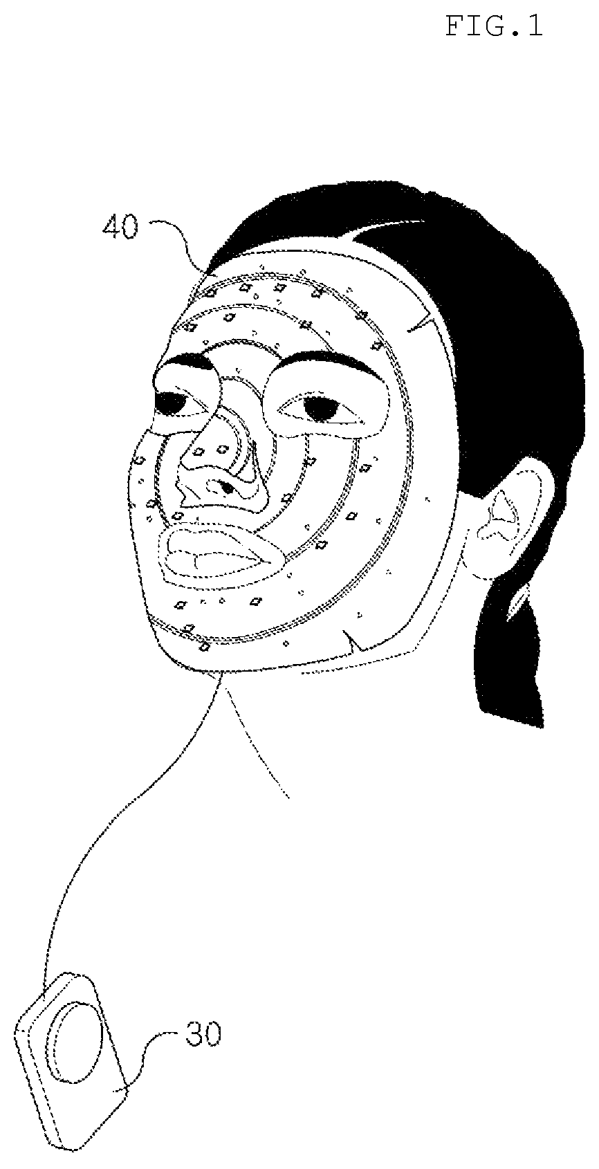 Device for activating mask pack, photon therapy mask pack device, and fiber based light emitting lighting device