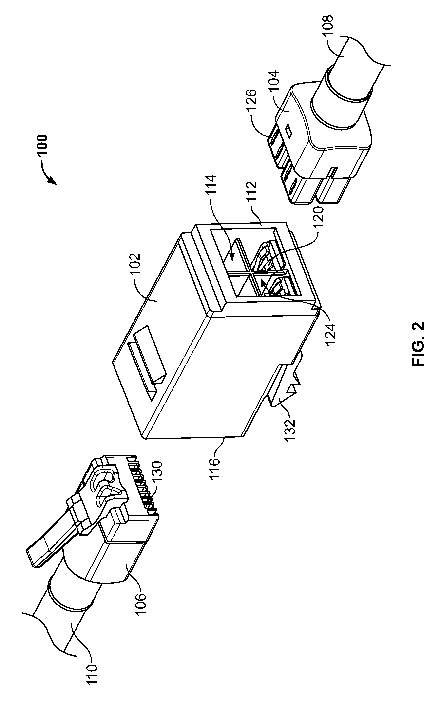 Coupler for interconnecting electrical connectors