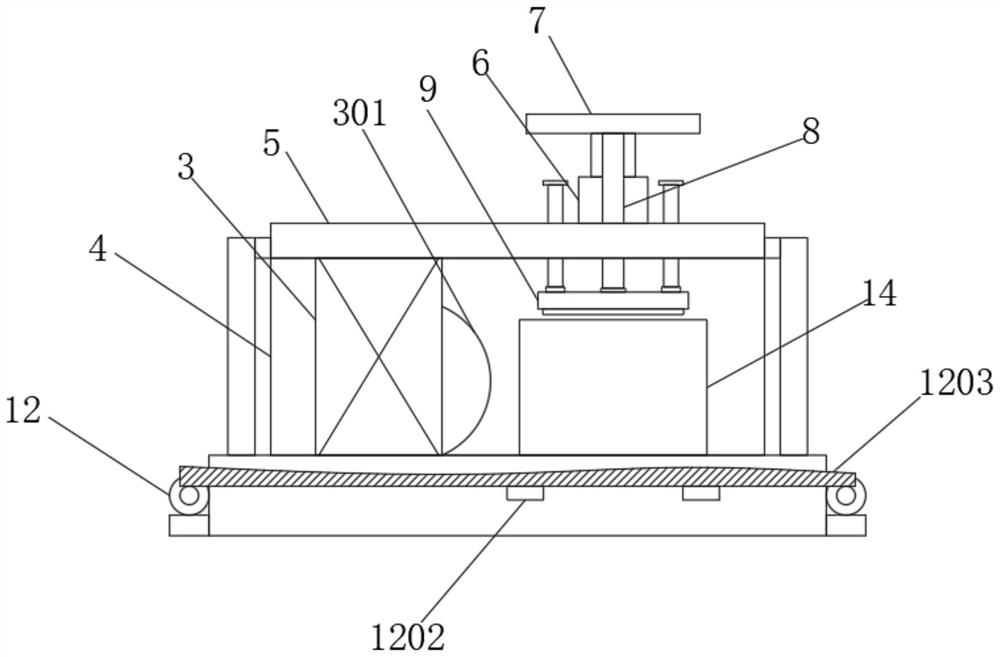 Special device for cutting aluminum profile of battery pack of new energy automobile