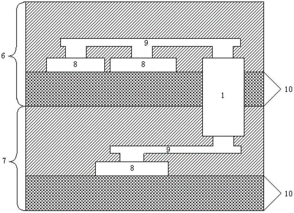 Trench channel layout method of TSV in 3D integrated circuit