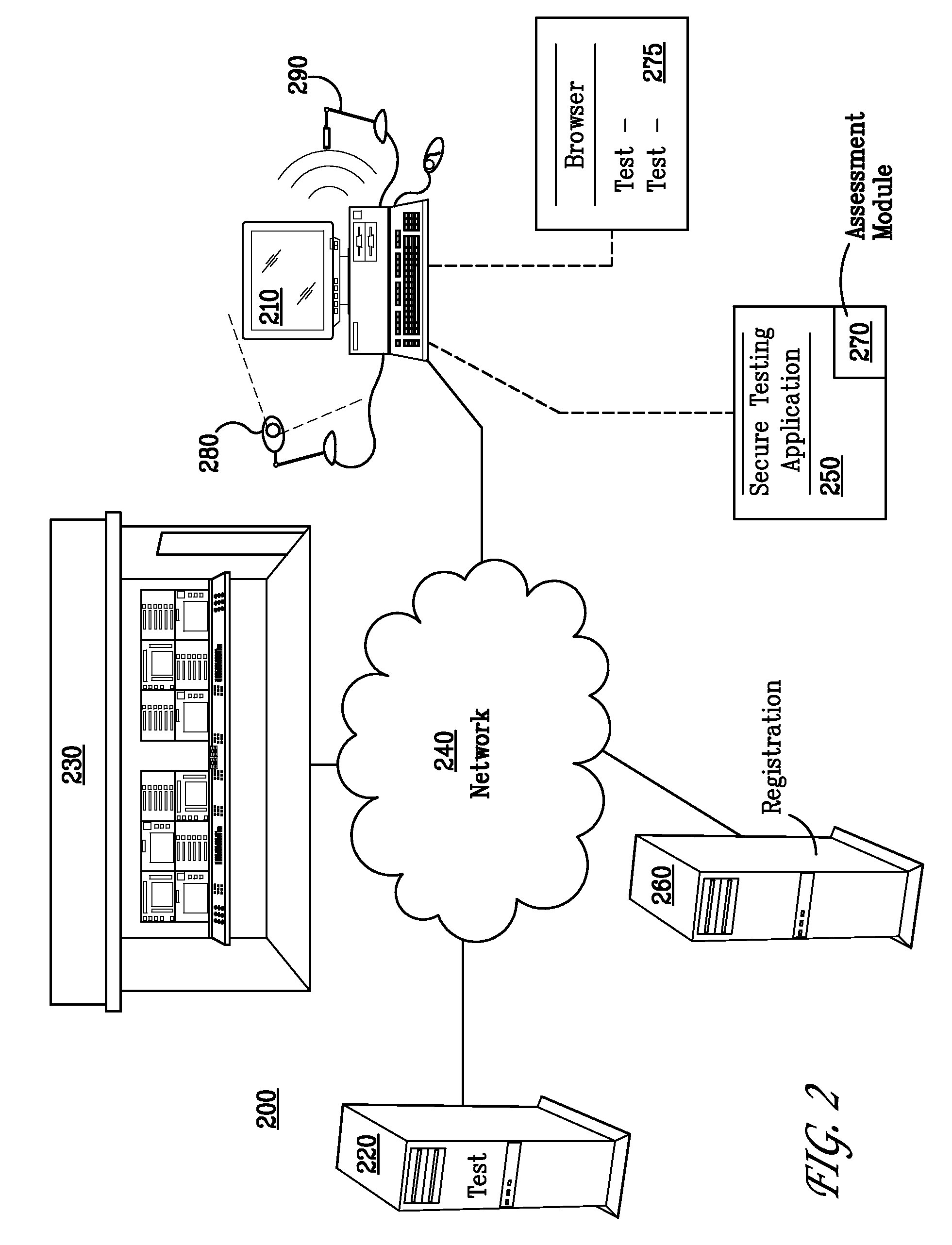 Maintaining a Secure Computing Device in a Test Taking Environment