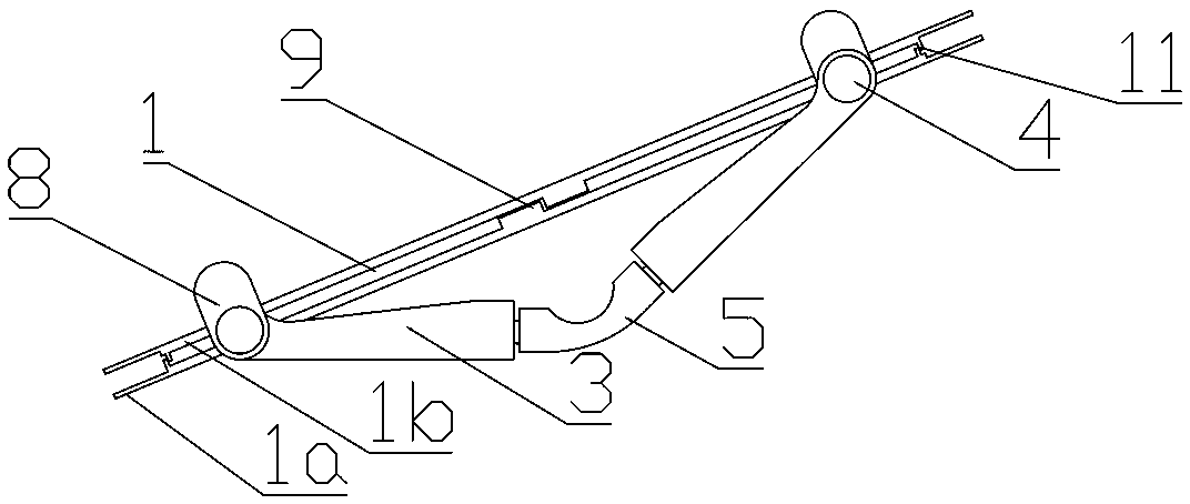 Novel coaming box layering device