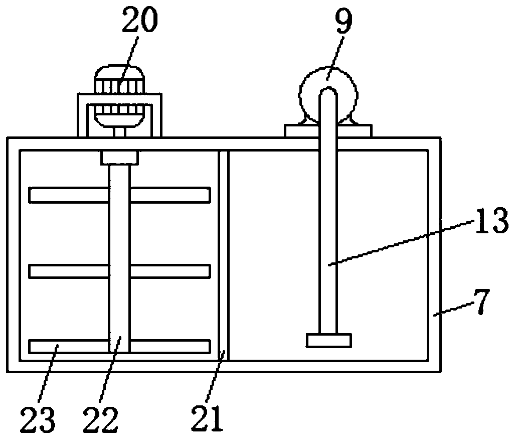 A cleaning machine for municipal engineering construction