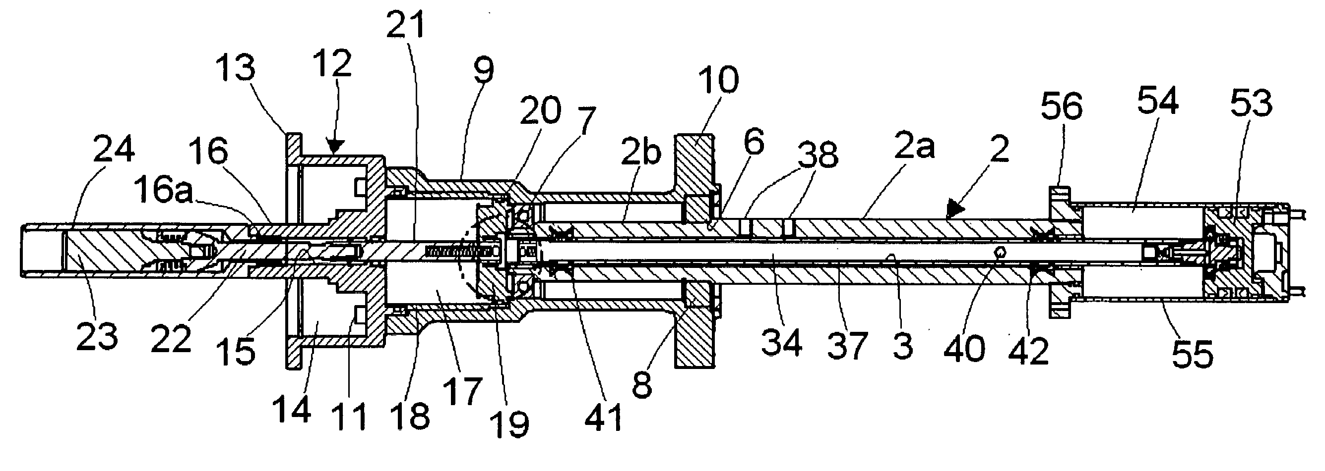 Device for locking-unlocking tired wheels of vehicles on a mandrel of a maintenance machine