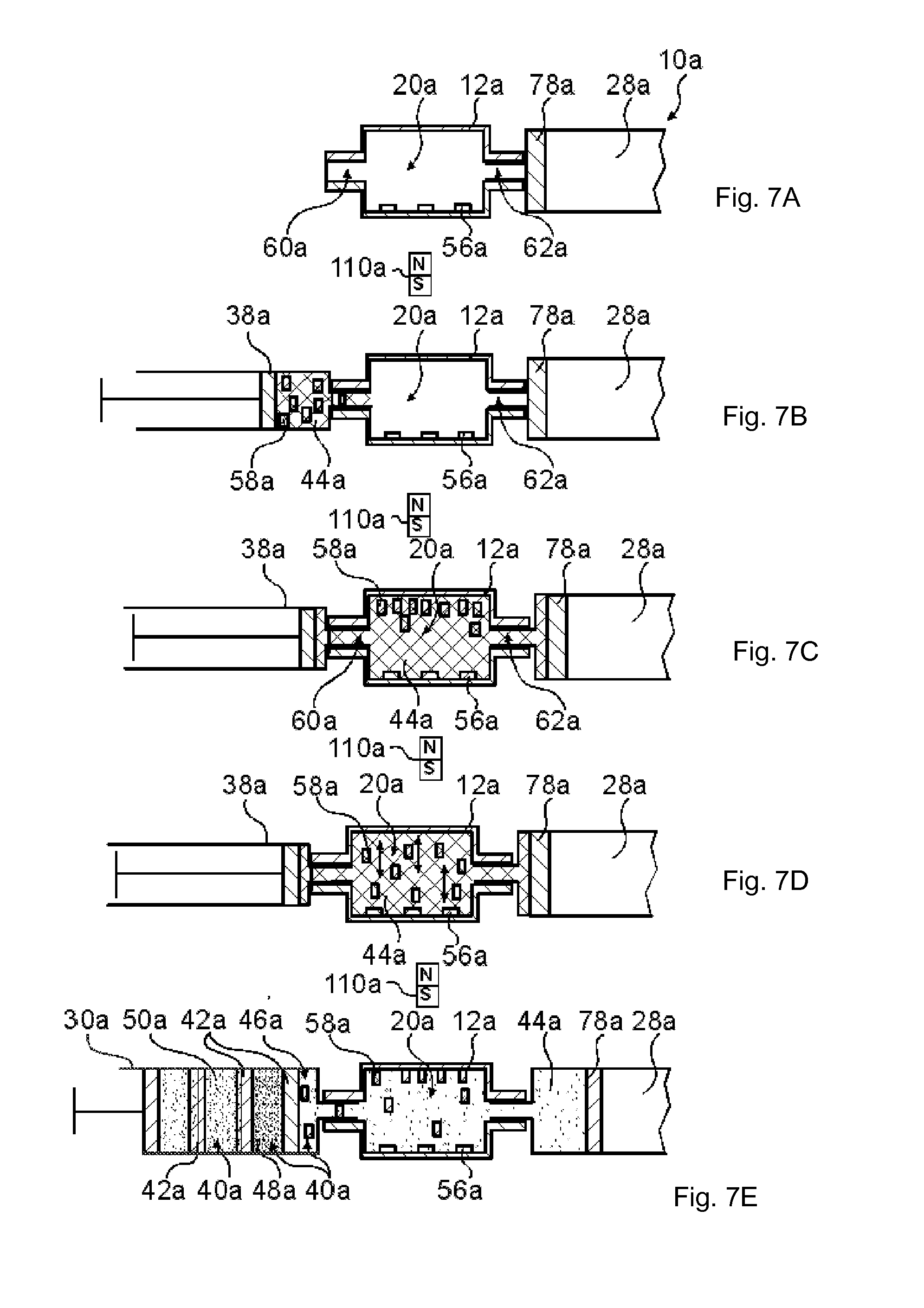 Device for performing a biochemical analysis, especially in outer space