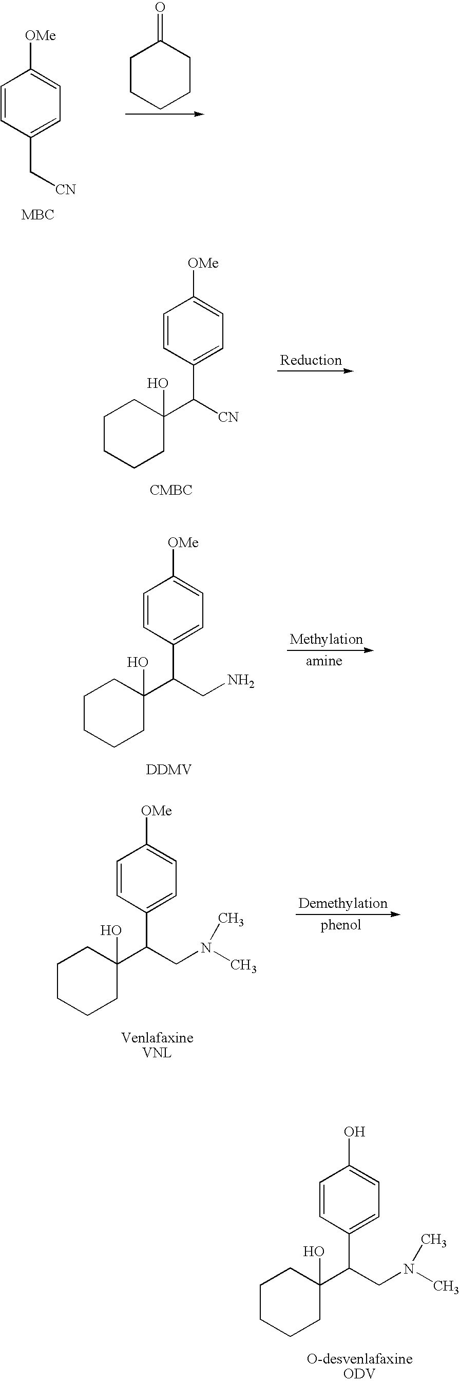 Processes for the preparation of odesmethylvenlafaxine, free from its dimer impurities