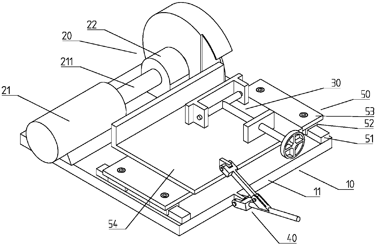 Efficient cutting mechanism for linear guide rail