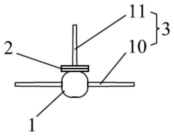 A kind of inflatable jet take-off gliding recovery Martian vehicle and its use method