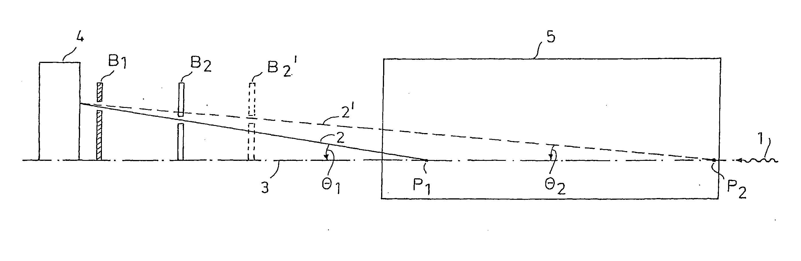 Collimator with an adjustable focal length