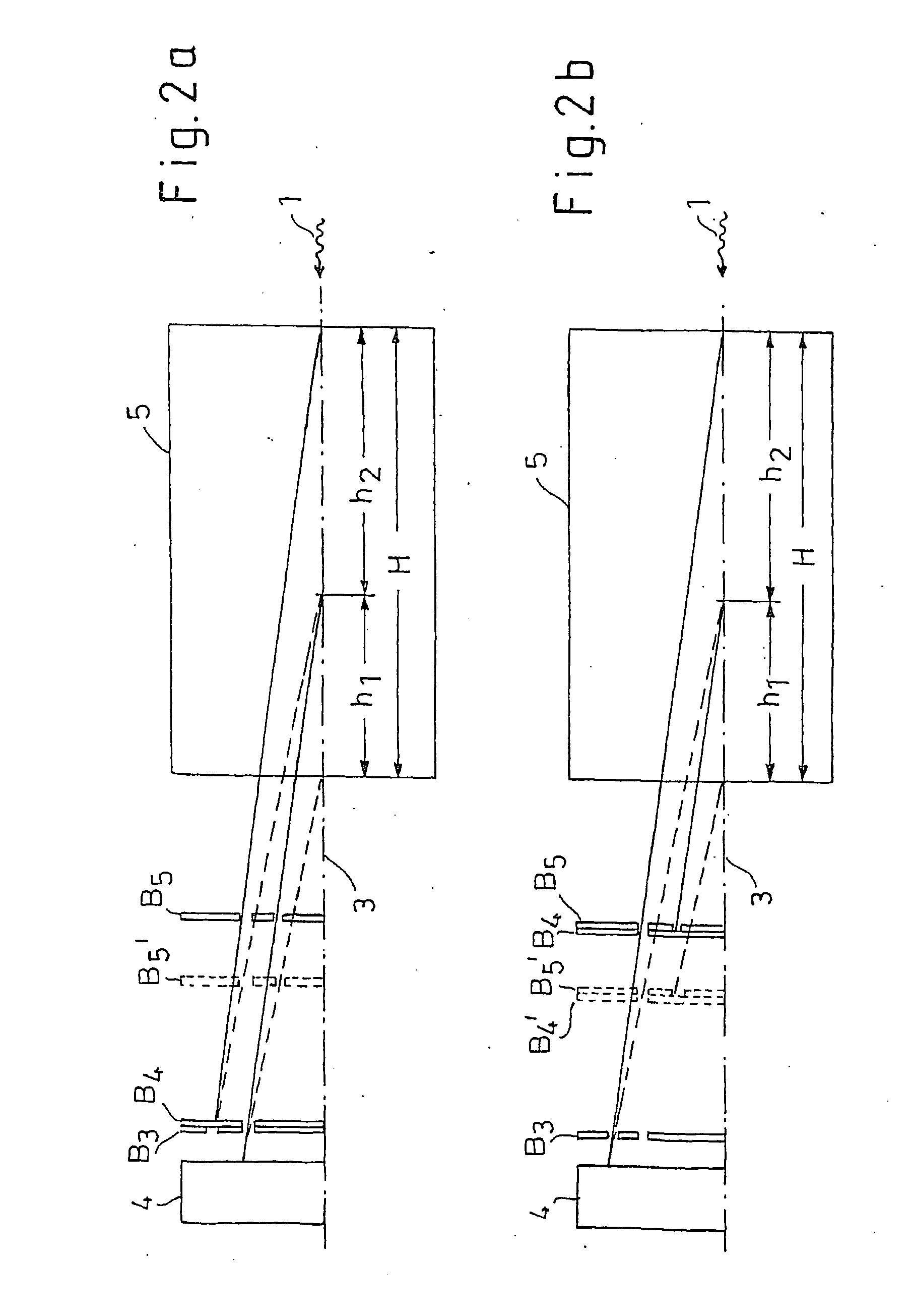 Collimator with an adjustable focal length