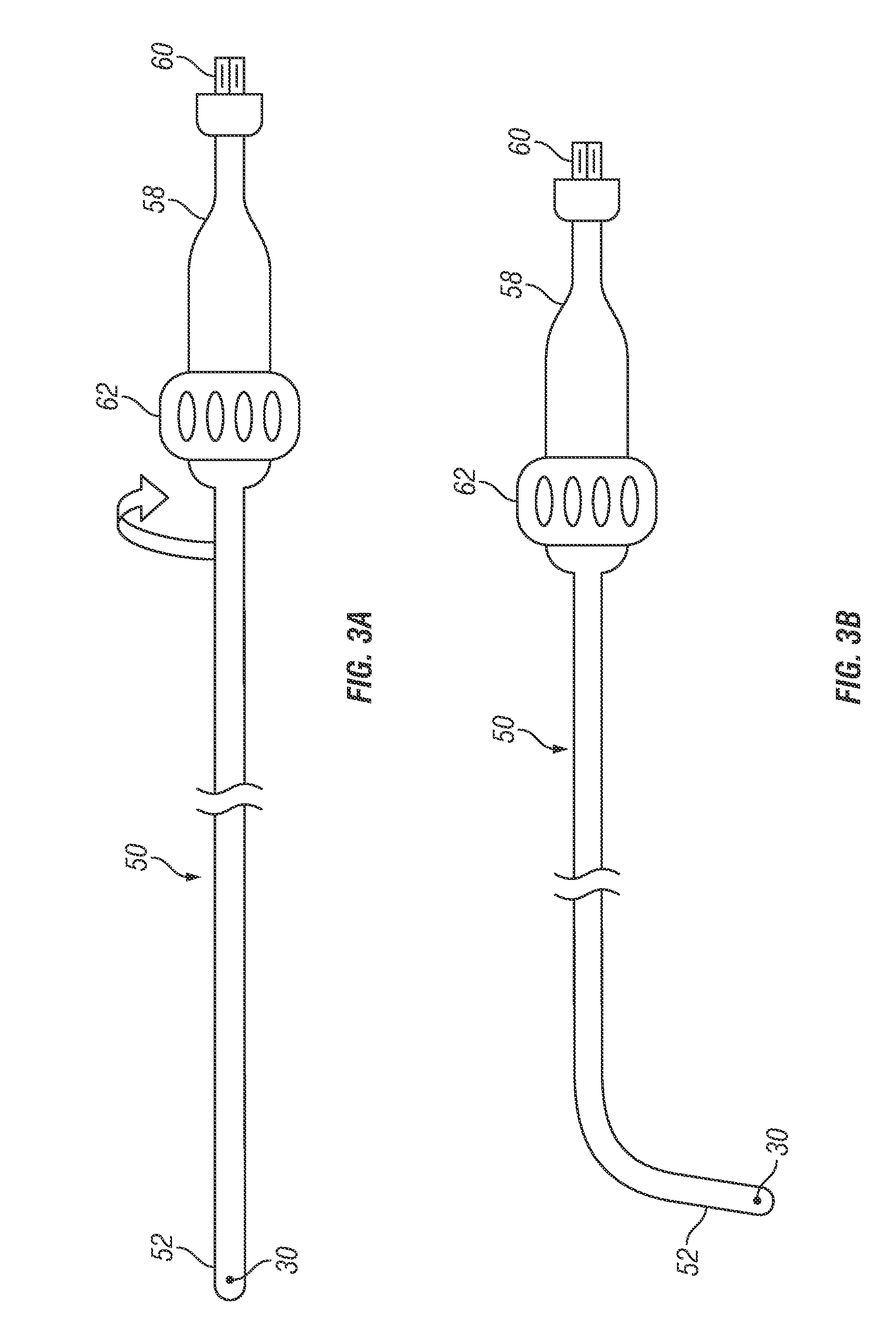 Radio frequency ablation system with tracking sensor