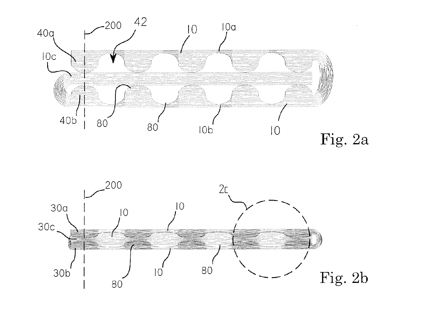 Method of making absorbent core structures with undulations