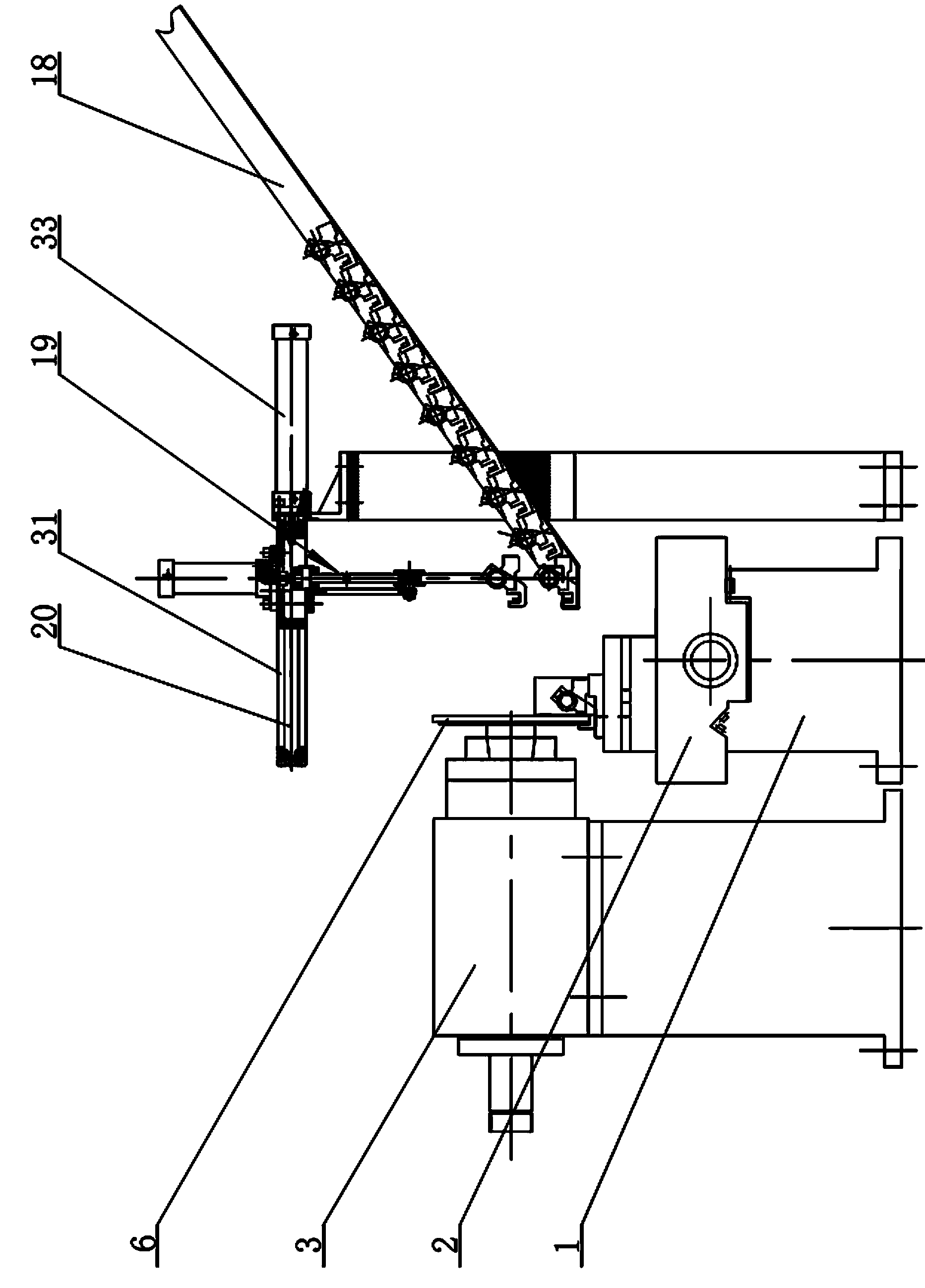 Automatic automobile shifting fork machining machine tool